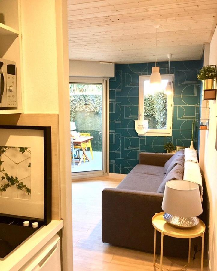 Rez De Jardin + Terrasse Piscine Et Acces Direct Plage Daire Saint-Cyprien  Dış mekan fotoğraf