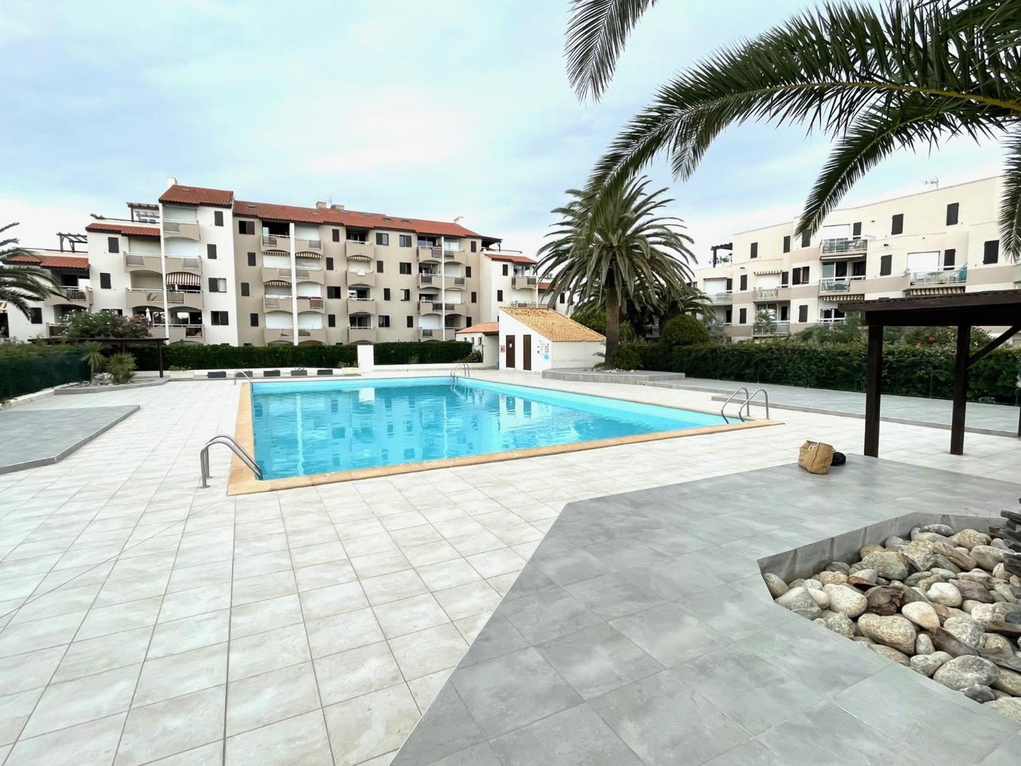 Rez De Jardin + Terrasse Piscine Et Acces Direct Plage Daire Saint-Cyprien  Dış mekan fotoğraf